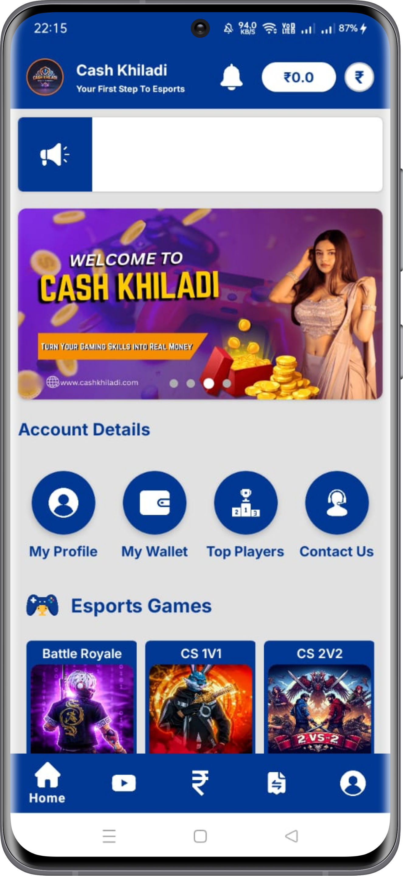 CashKhiladi App Screenshot